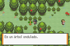 Árbol extraño de Sudowoodo que bloquea el camino en la Ruta 36